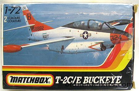 Matchbox 1/72 T-2C/E Buckeye - US Navy or Greek Air Force (Hellenic AF), PK-42 plastic model kit